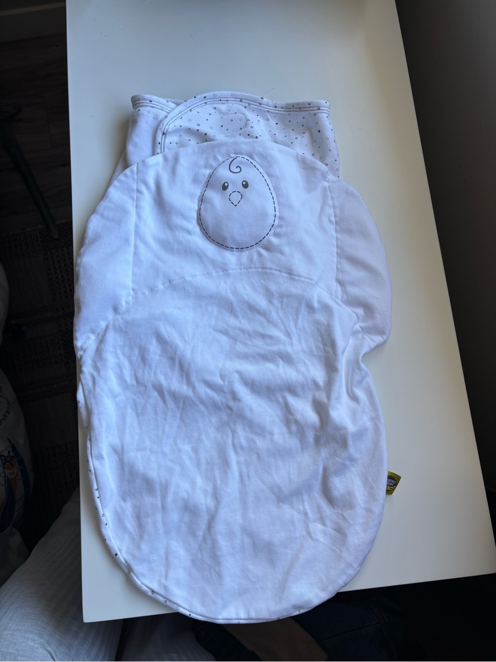 Nested bean 0-6m swaddle sleep bag sleepsack